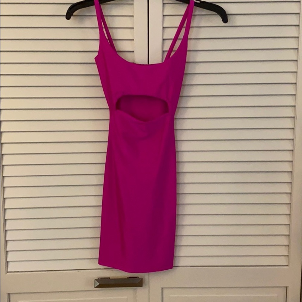 Fashion Nova Dress hot pink